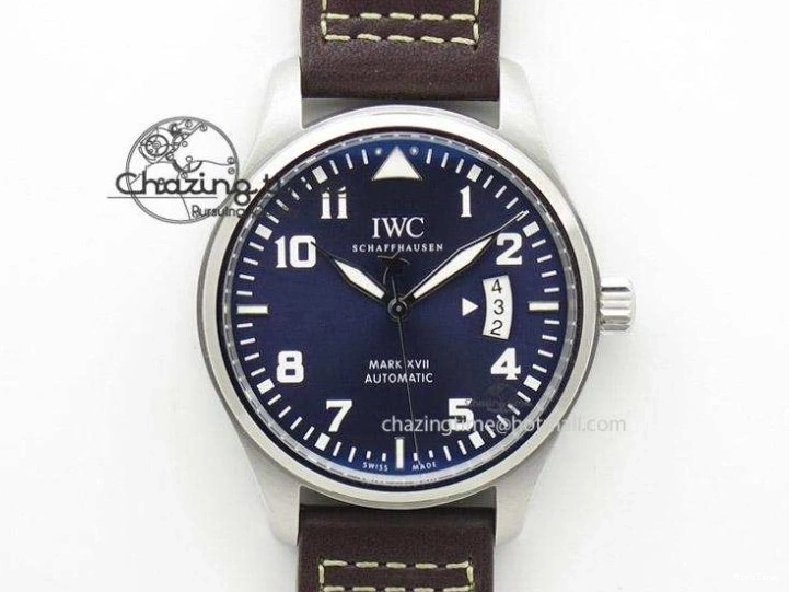 MIROTIME 0811 Mark XVII IW327014 Le Petit Prince MKS 1:1 Best Edition Blue Dial on SS Bracelet MIYOTA 9015 V FastDry 7191